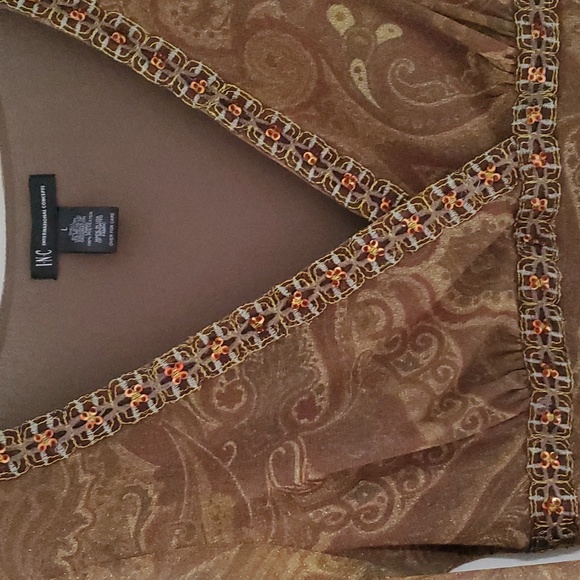 INC size L mesh top - Picture 3 of 5